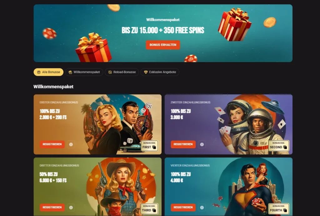 hollywin casino bonusse