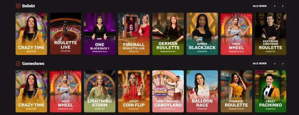 hollywin casino live